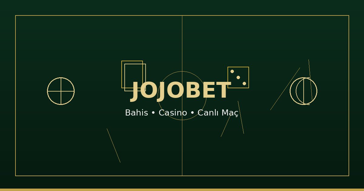 Jojobet
